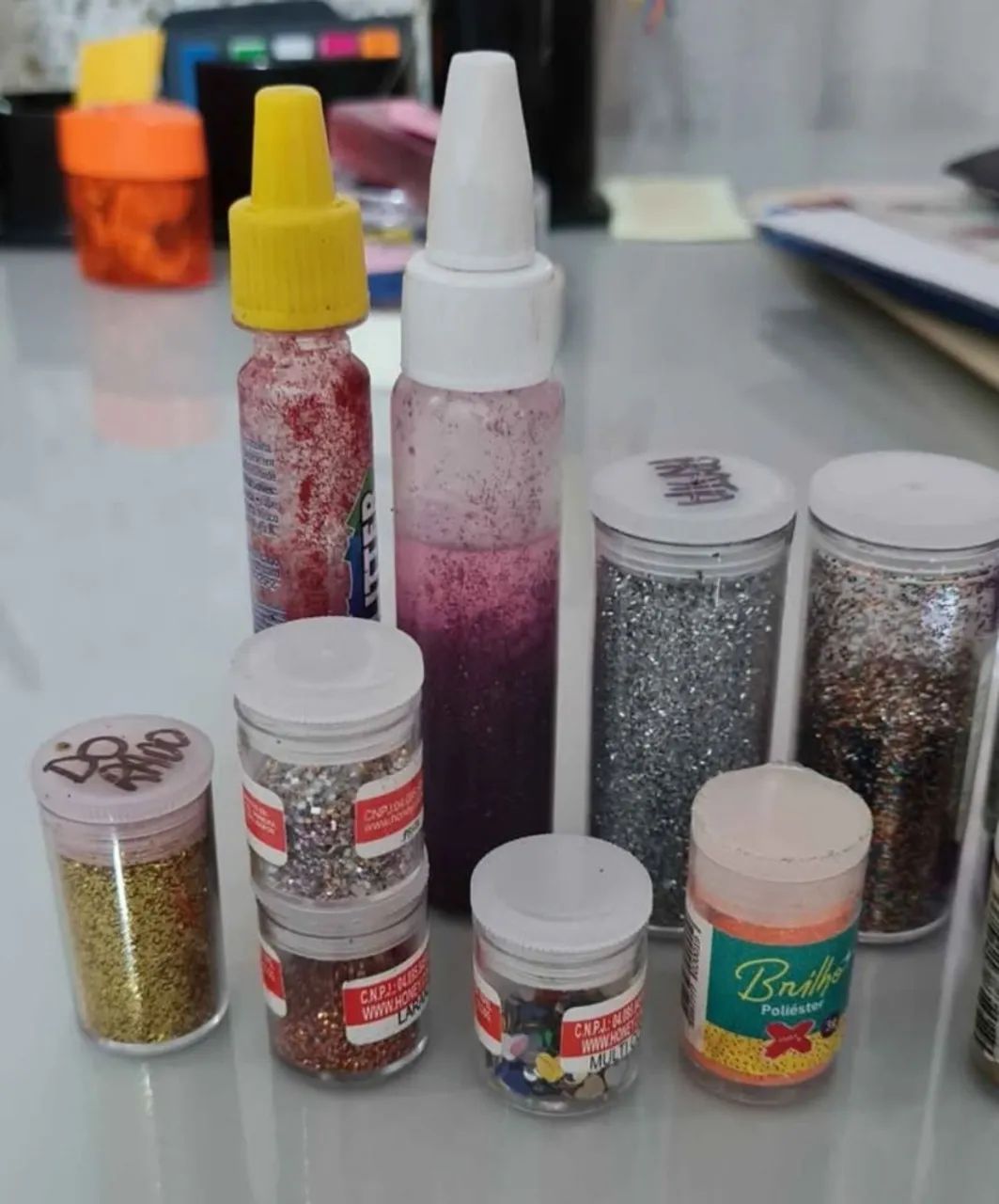 Kit de Glitter para Artesanato - Foto 2