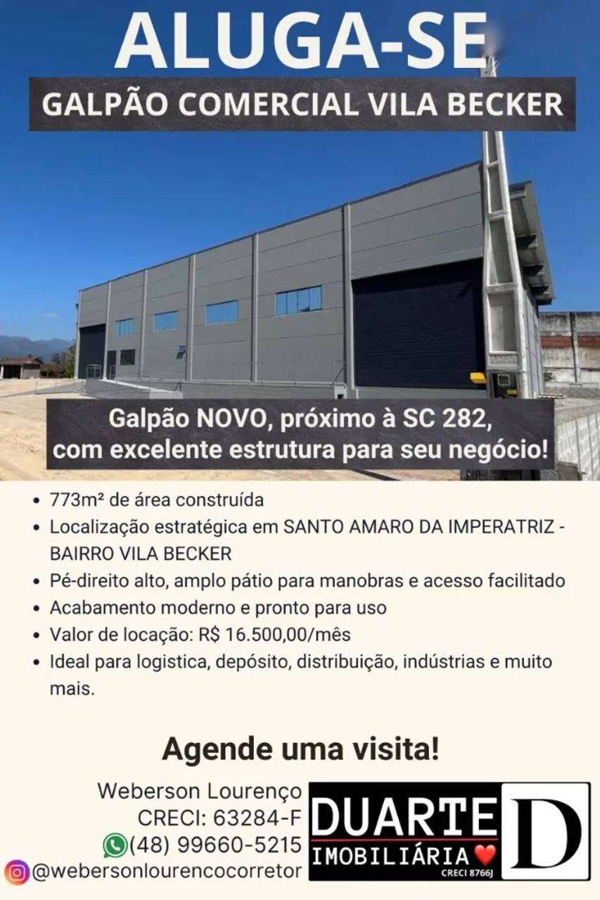 Galpão para Locação