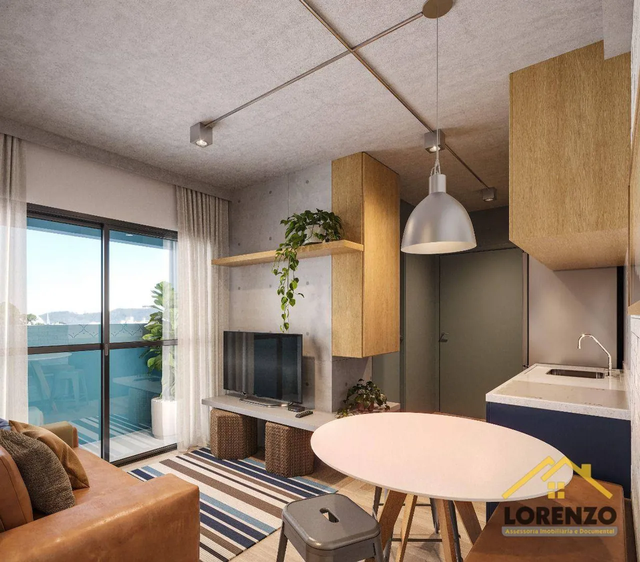 Studio com 1 dormitório à venda, 36 m² por R$ 329.835 - Vila Guarani Zona Sul - São Paulo/