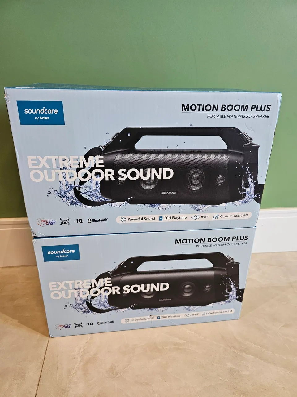 Caixa de Som Soundcore Motion Boom Plus - Novo