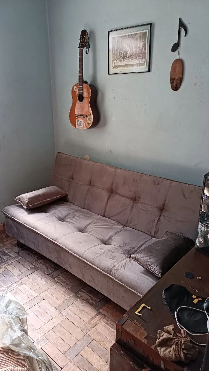 Sofá cama classico dicasaBH resistente e confortável  - Foto 3