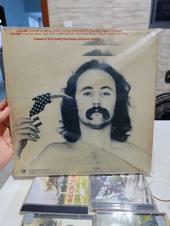 Disco David Crosby Oh Yes O Can - Foto 2