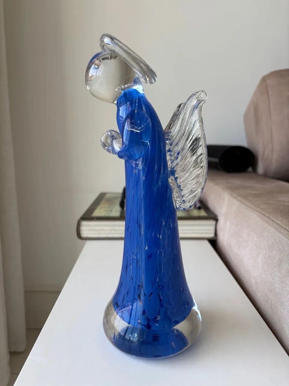 Escultura Anjo Azul