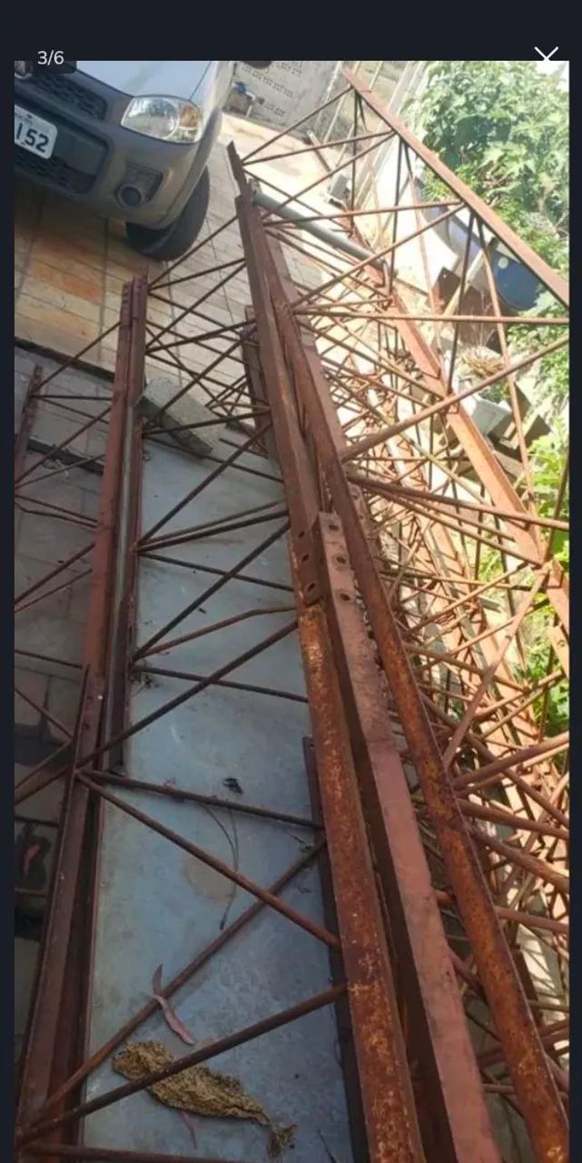 Torre modular pra antena de rádio e Internet  - Foto 3