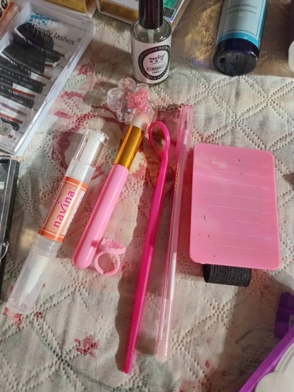 Materiais para extensão de cilios. - Foto 2