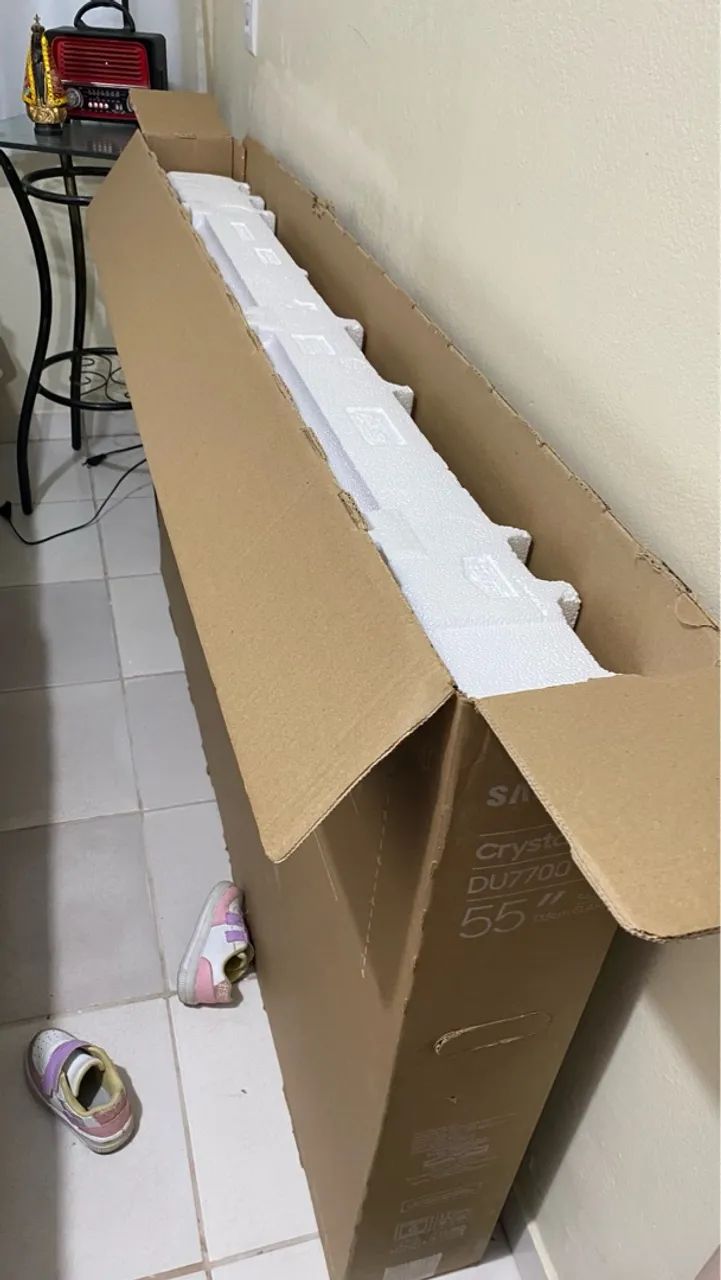 TV Tela 55 polegadas TCL - Só tem som, não tem imagem  - Foto 2