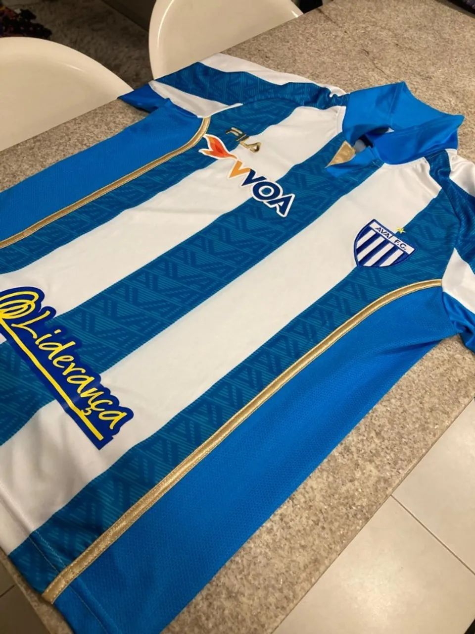 Camisa Avaí I 2015 - Tamanho P - Foto 3