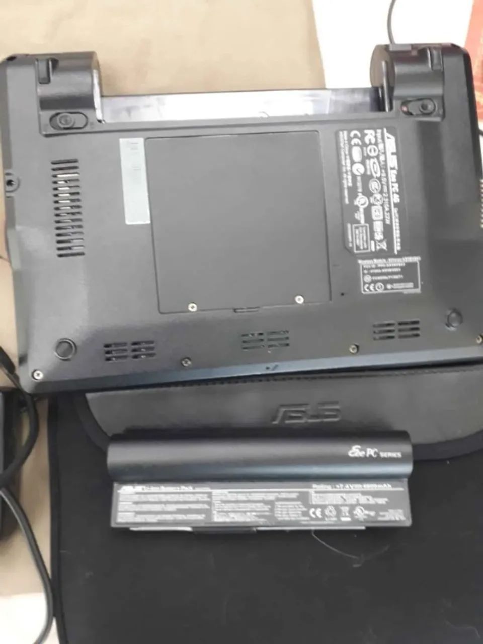 vendo notebook asus eeepc antigo funcional no estado sucata - Foto 5