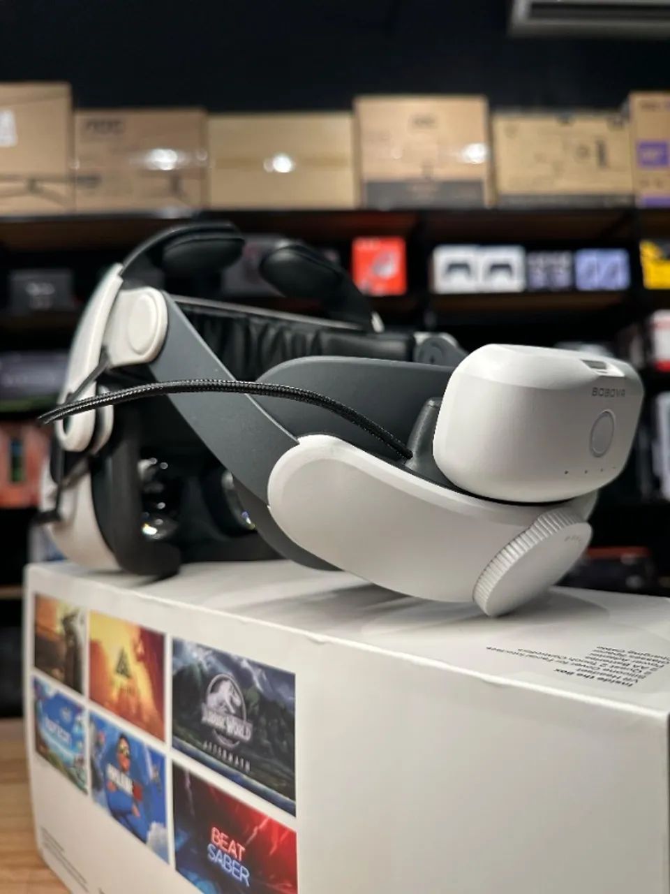 Óculos de realidade aumentada Meta quest 2 + moboVR m2pro - Seminovo (loja física) - Foto 3