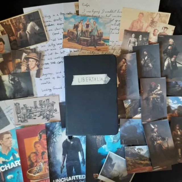  Colecionavel - diarios/Journal - Nathan Drake - Uncharted 4 - A Thief's End