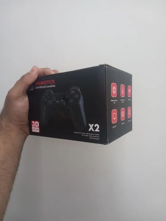Controle para Video Game 3D Gamestick X2 - Novo