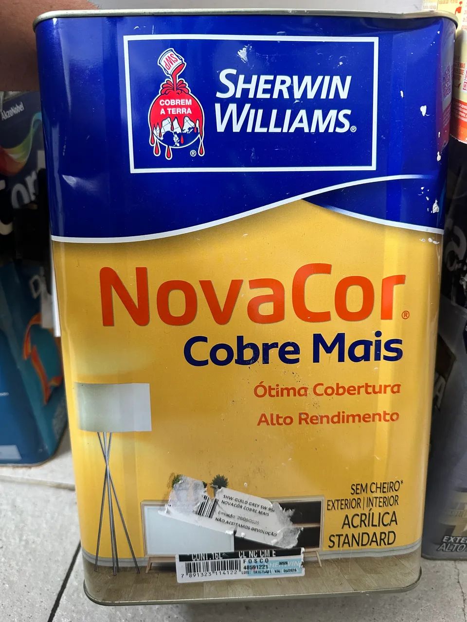 Tinta Novacor Cobre Mais Standard Fosco Exterior, I - Foto 2