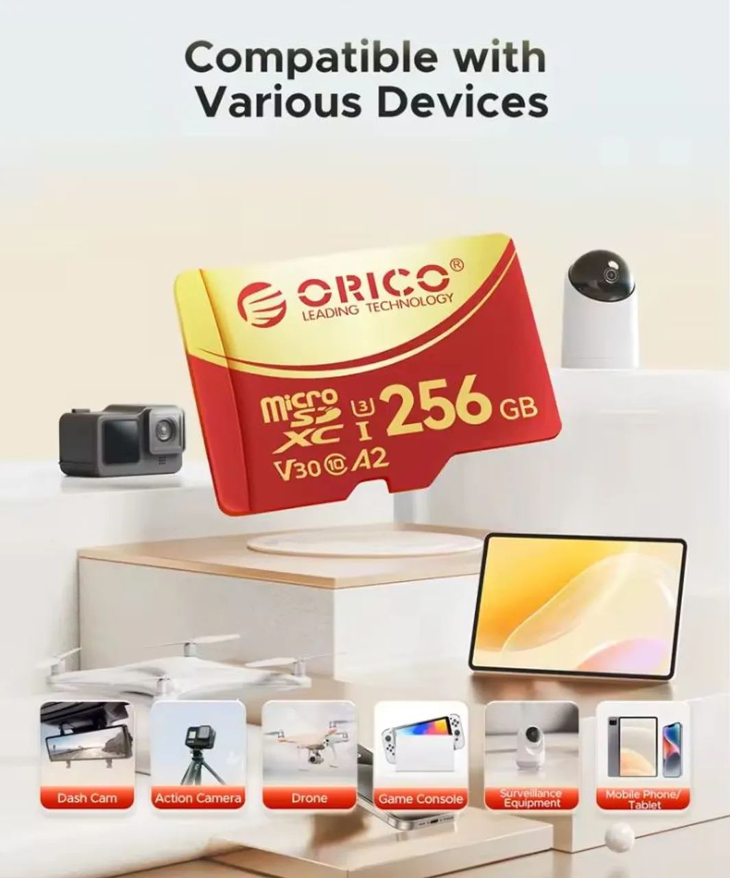 Cartão de Memória Micro SD Orico 32G Class 10 - Foto 5