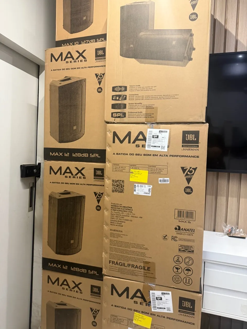 Caixas de Som JBL MAX 10