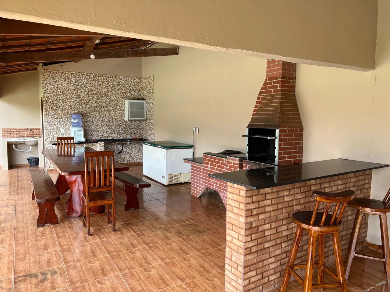 Chácara com casa a venda [ chácara todo mobiliado e arrumada} - Foto 5