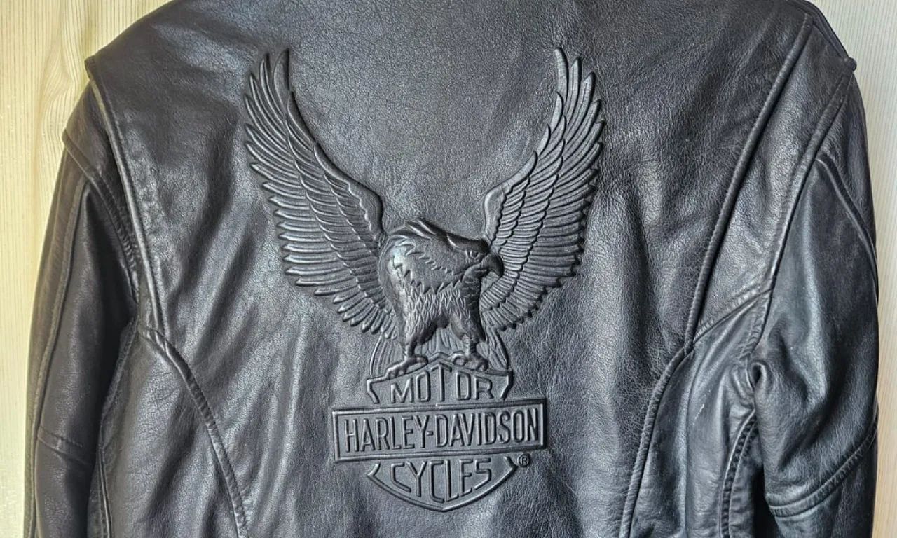 Jaqueta de Couro Harley-Davidson 1998 (Sem Uso)