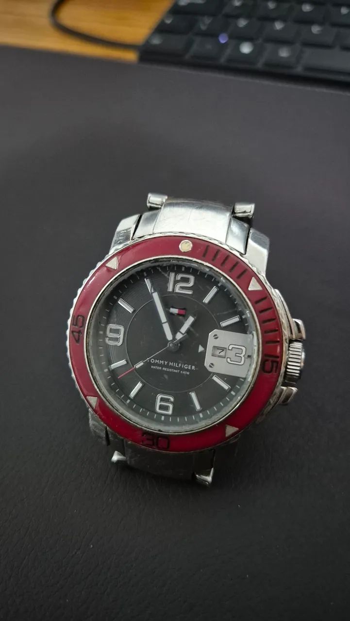 relógio tommy hilfiger masculino 46mm