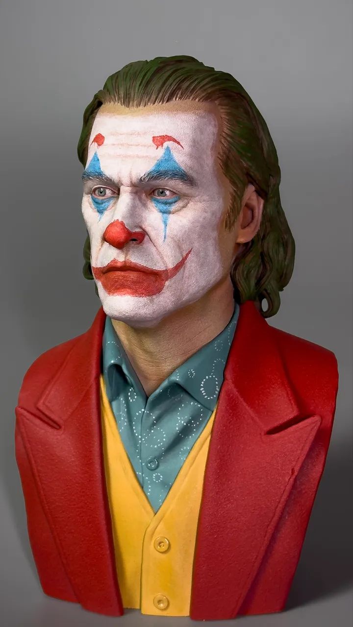 Busto Joker Coringa Joaquin Phoenix 1/4 - Foto 2