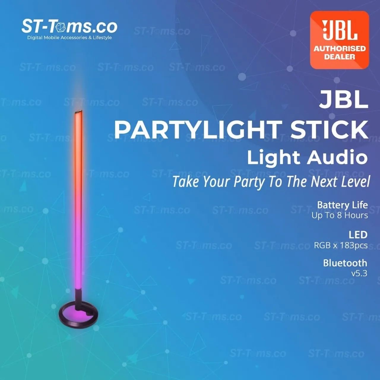Partylight stick jbl NOVO
