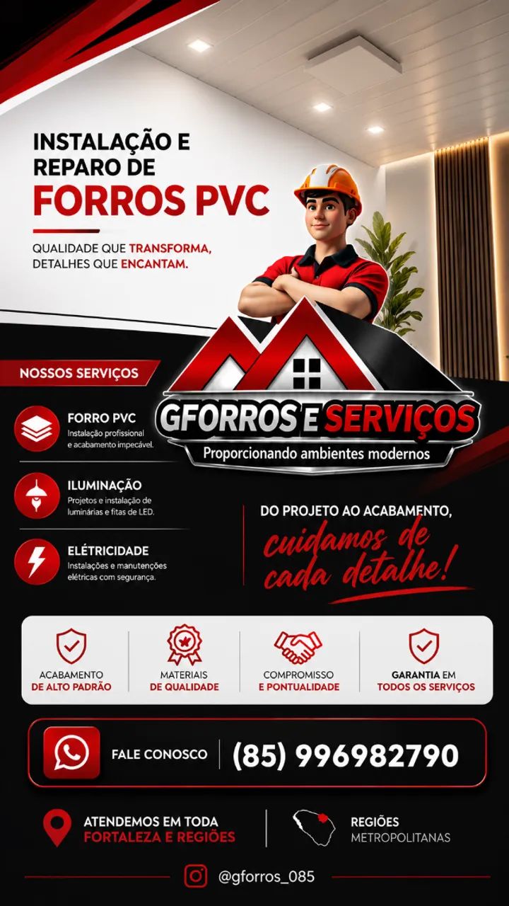 FORRO PVC COM MATERIAL + INSTALAÇÃO - Foto 3