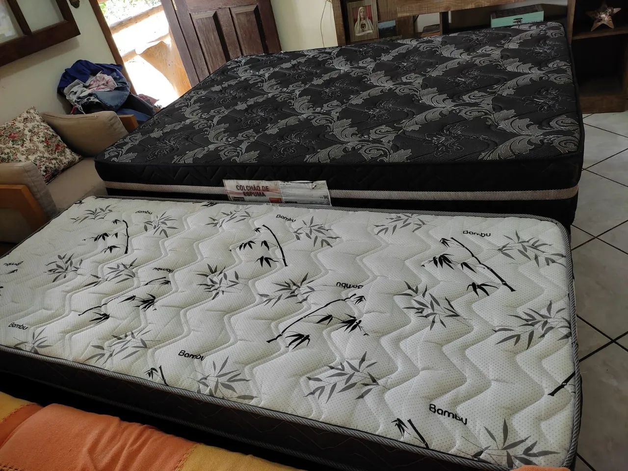 Cama box + colchão ( Tenho de Casal e solteiro) - Foto 2