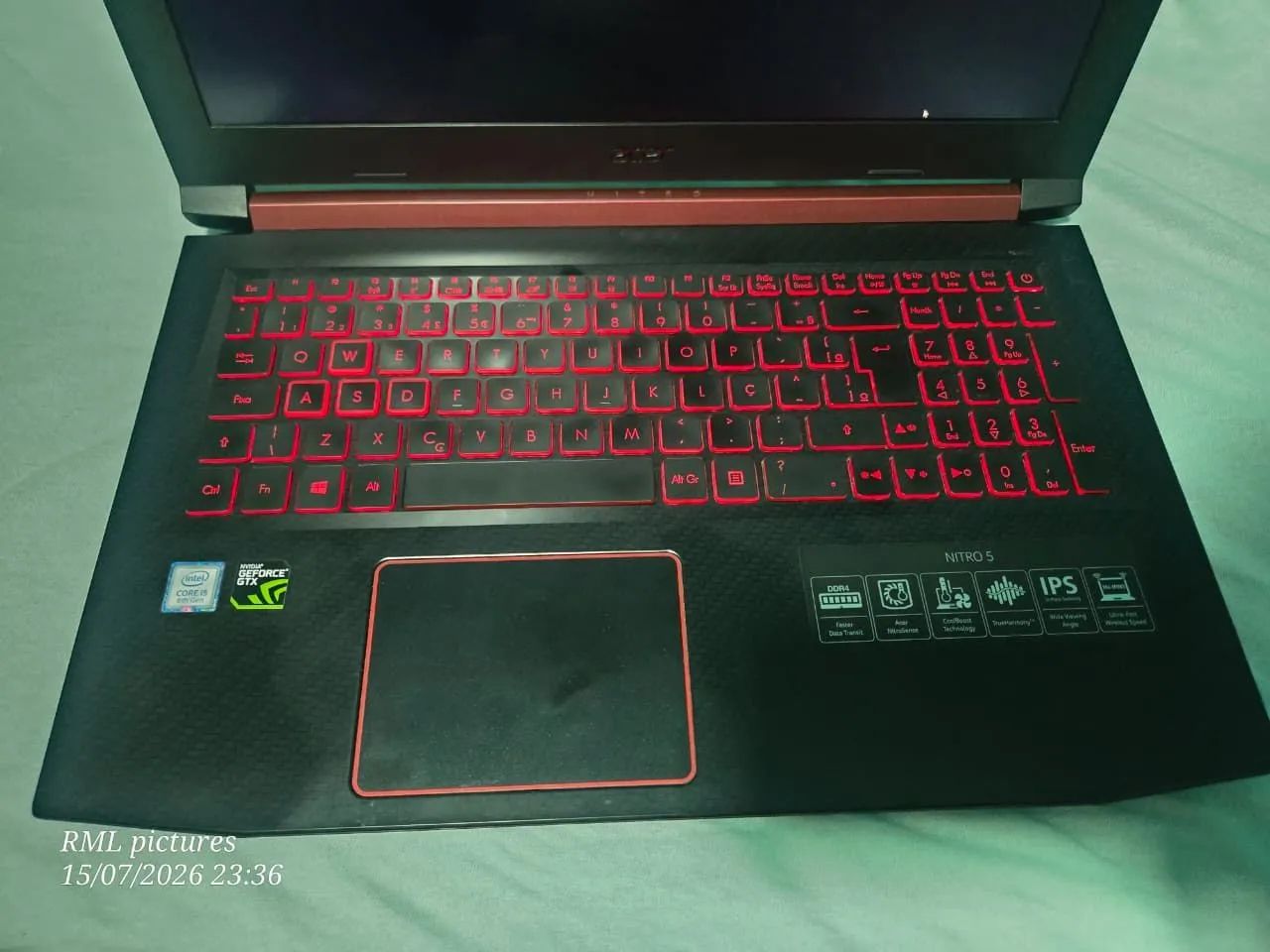 Notebook Nitro 5 em excelente estado