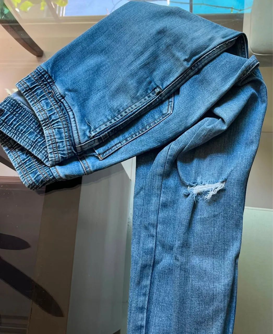 Calça Jeans Jogger - Foto 3