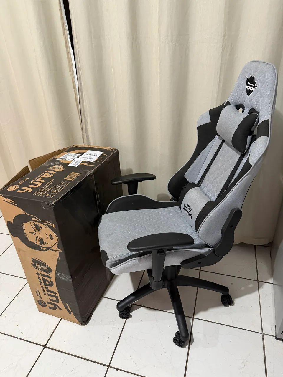 Cadeira gamer NINJA  - Foto 3