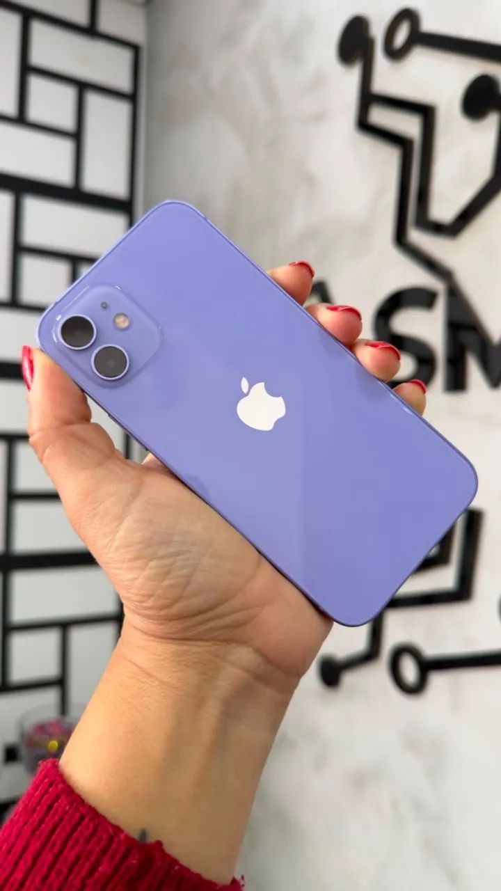 TRAN DINH TRUONGApple iPhone 12 パープル iPhone 12 Purple - 64GB (com nota e garantia) - Celulares e