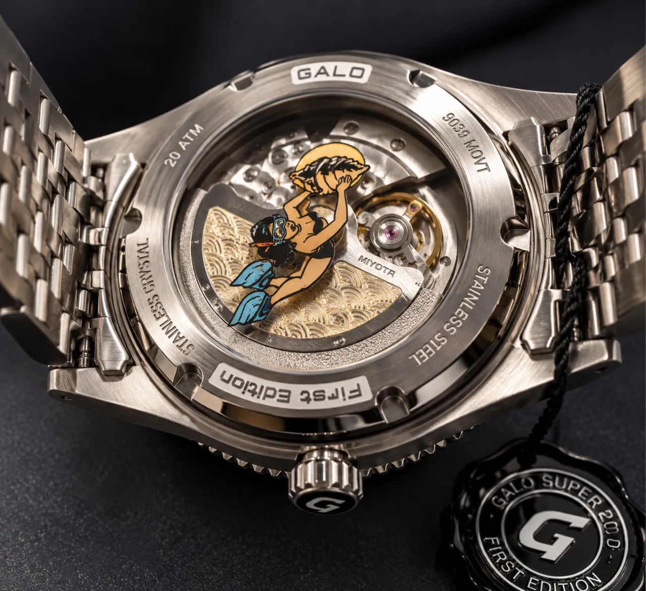 Galo Super 200 Automatic - Full Set + 2 Pulseiras - Novo - Foto 2