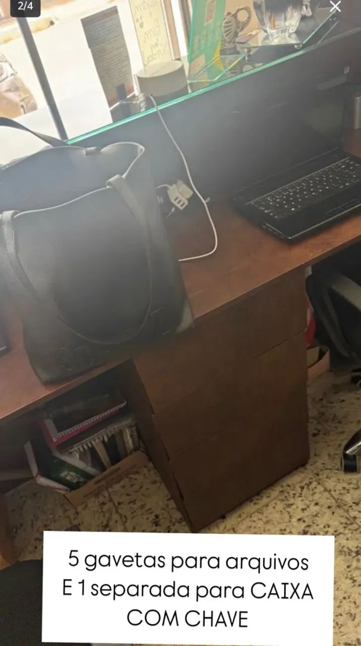 Balcão escritório grande 
