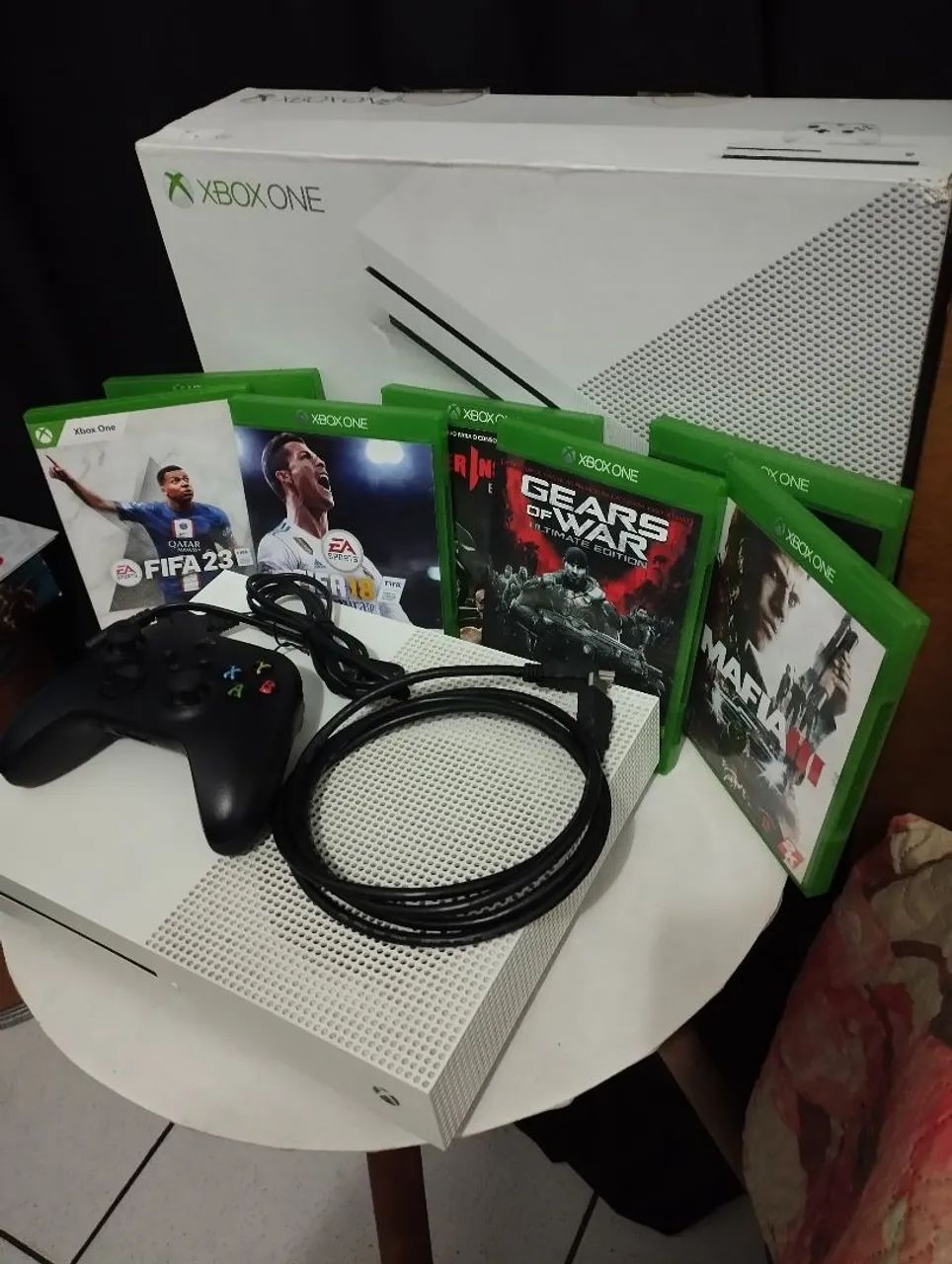 X BOX ONE S BRANCO - Foto 2