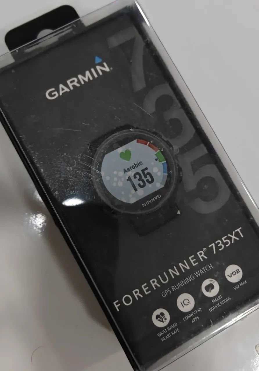 Smartwatch Garmin Forerunner 735XT preto - Foto 3