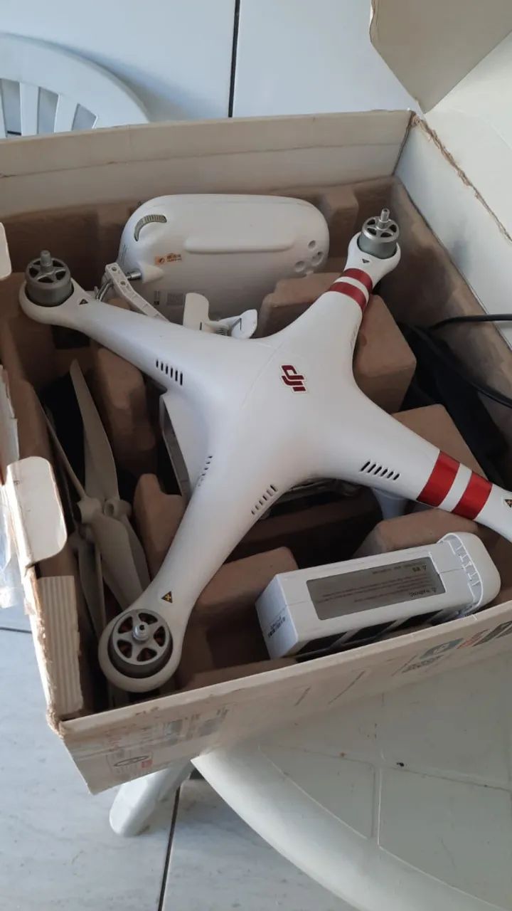 drone phantom 3 stander em exelente estado completo na caixa