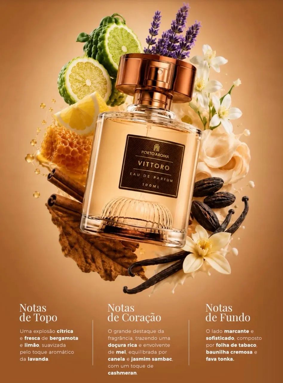 Perfume Vittoro 100ml - Porto Aroma - Foto 3
