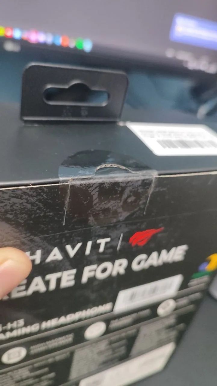 Headset Gamer Sem Fio Havit Fuxi H3, 7.1 surround (Lacrado) - Foto 5