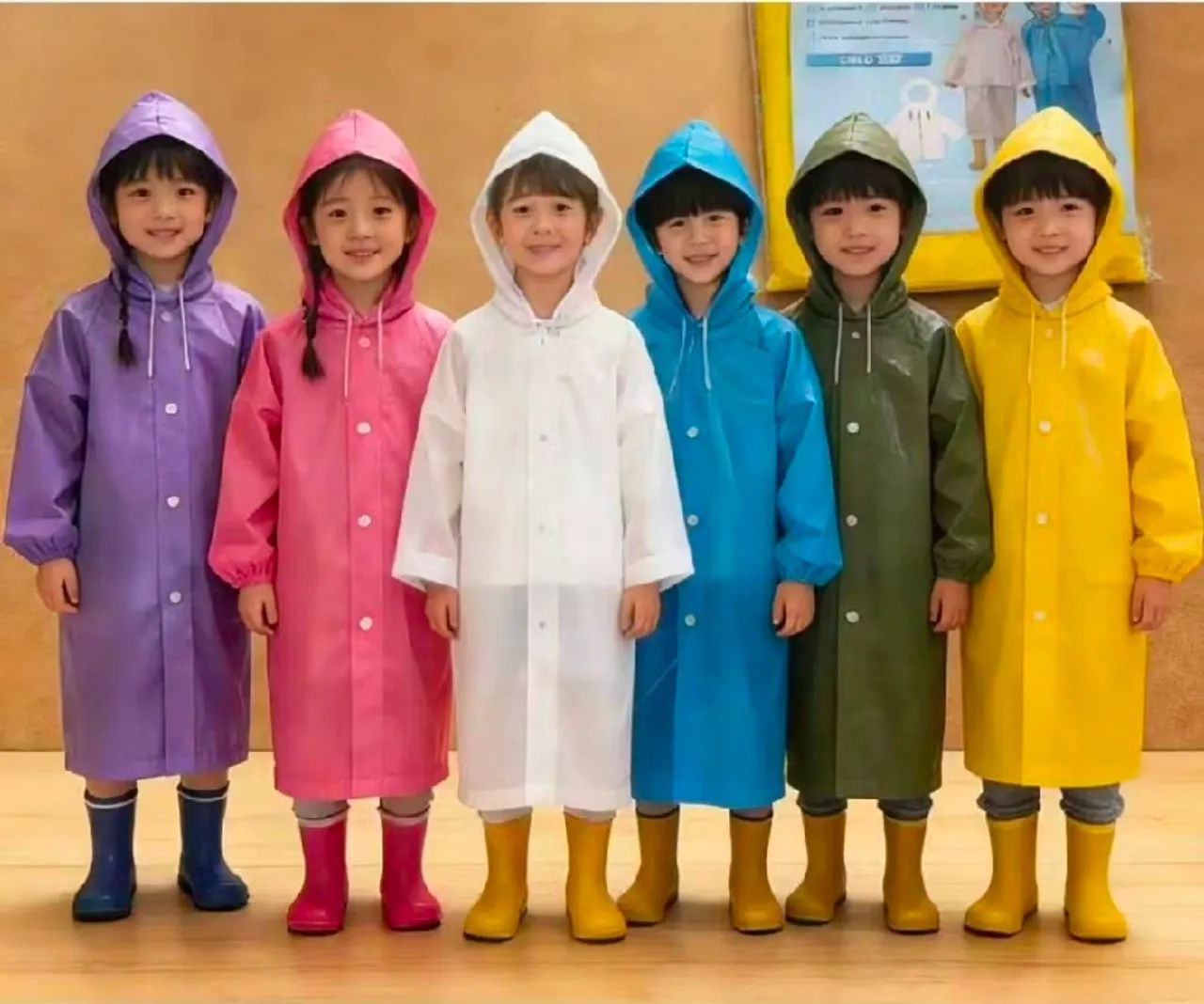 Capa de Chuva Infantil com Capuz - Foto 2