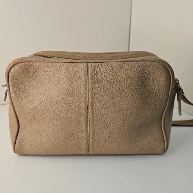 Bolsa Transversal Couro Modelo Retangular Feminina Artesanal - Foto 3