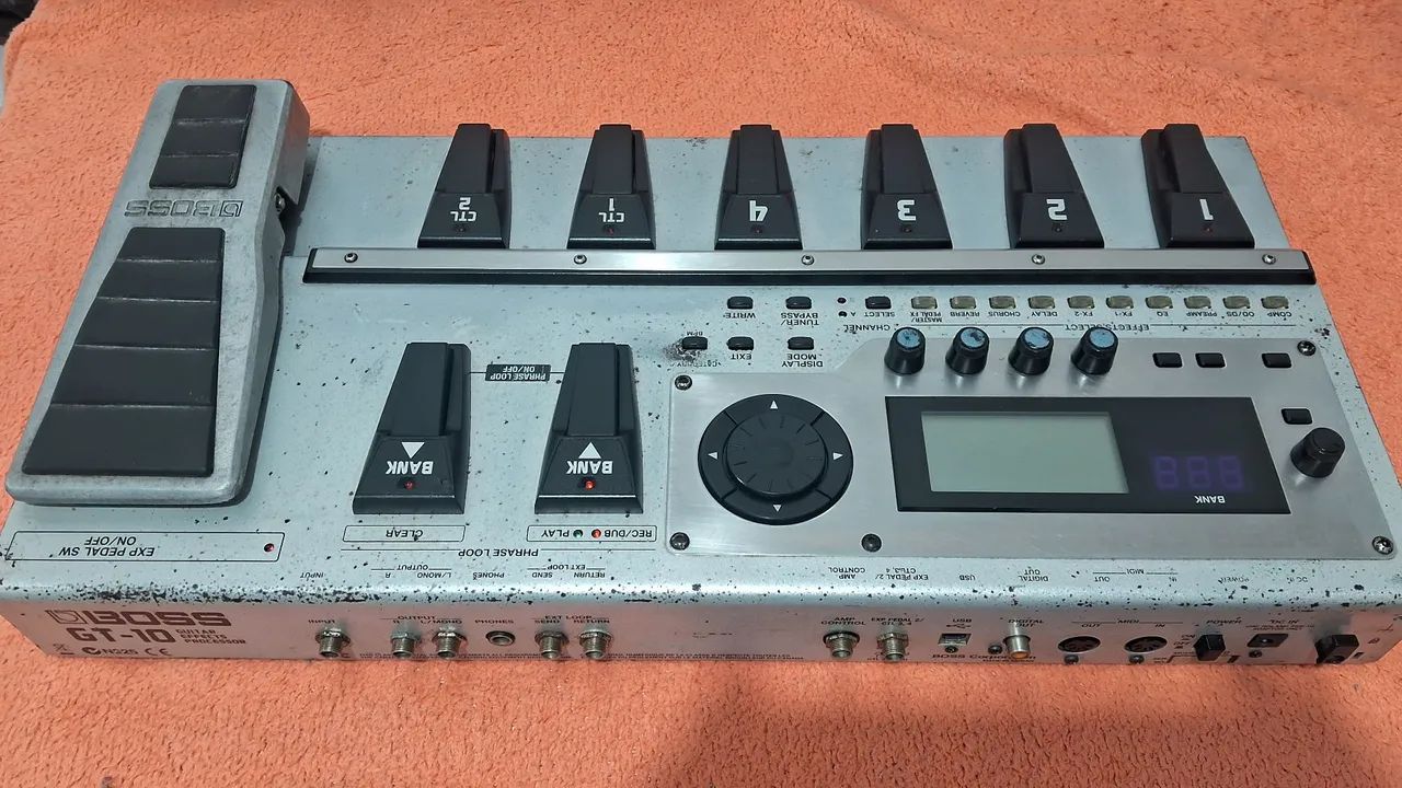 Pedaleira Gt10 Boss - Foto 3