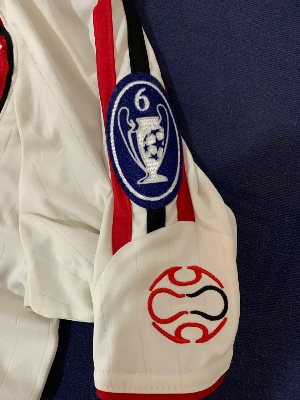 camisa milan retro 2007 - Foto 3