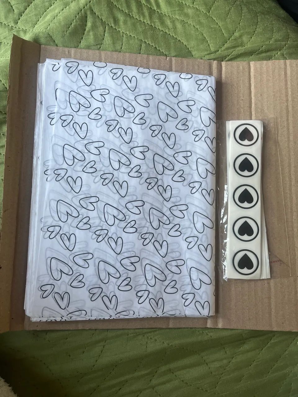 Papel Seda+Adesivos 
