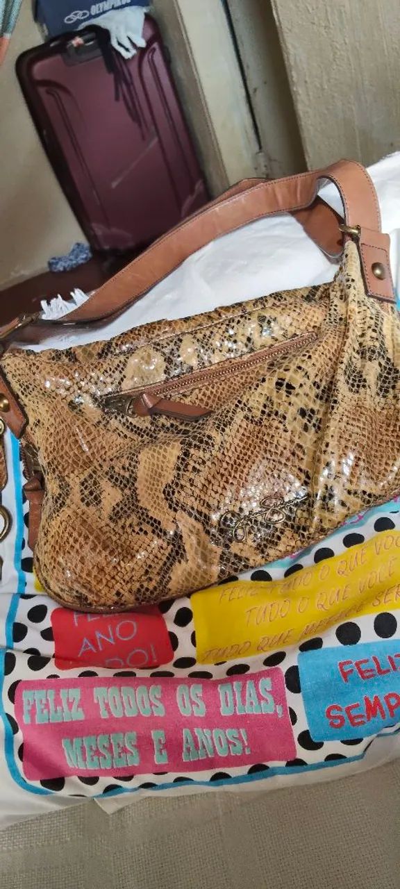 Uma Bolsa couro legítimo  - Foto 2