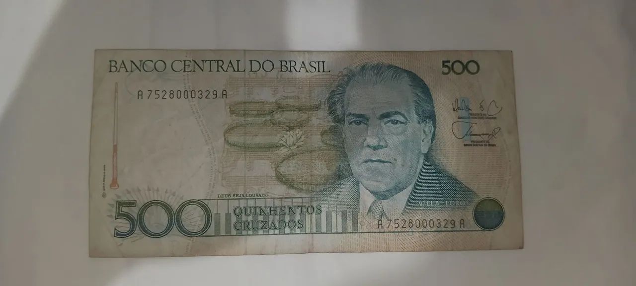 Nota de 500 Cruzados