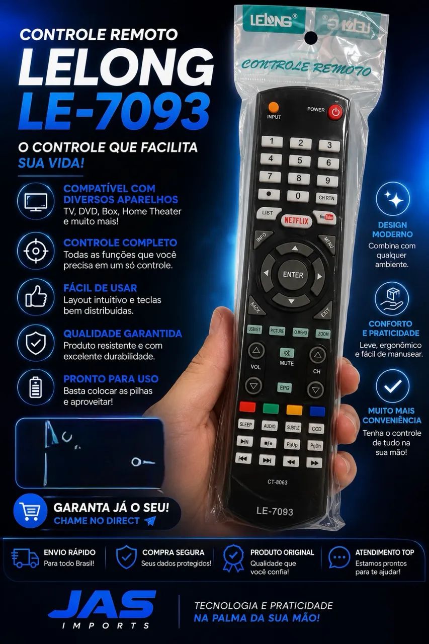 Controle Universal 7093 