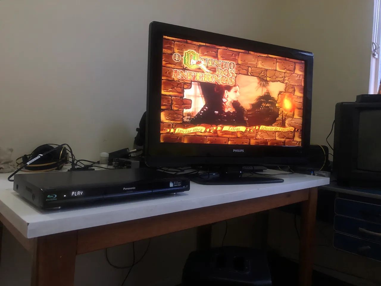 Blu Ray Panasonic Dmp bd85 com controle  - Foto 5