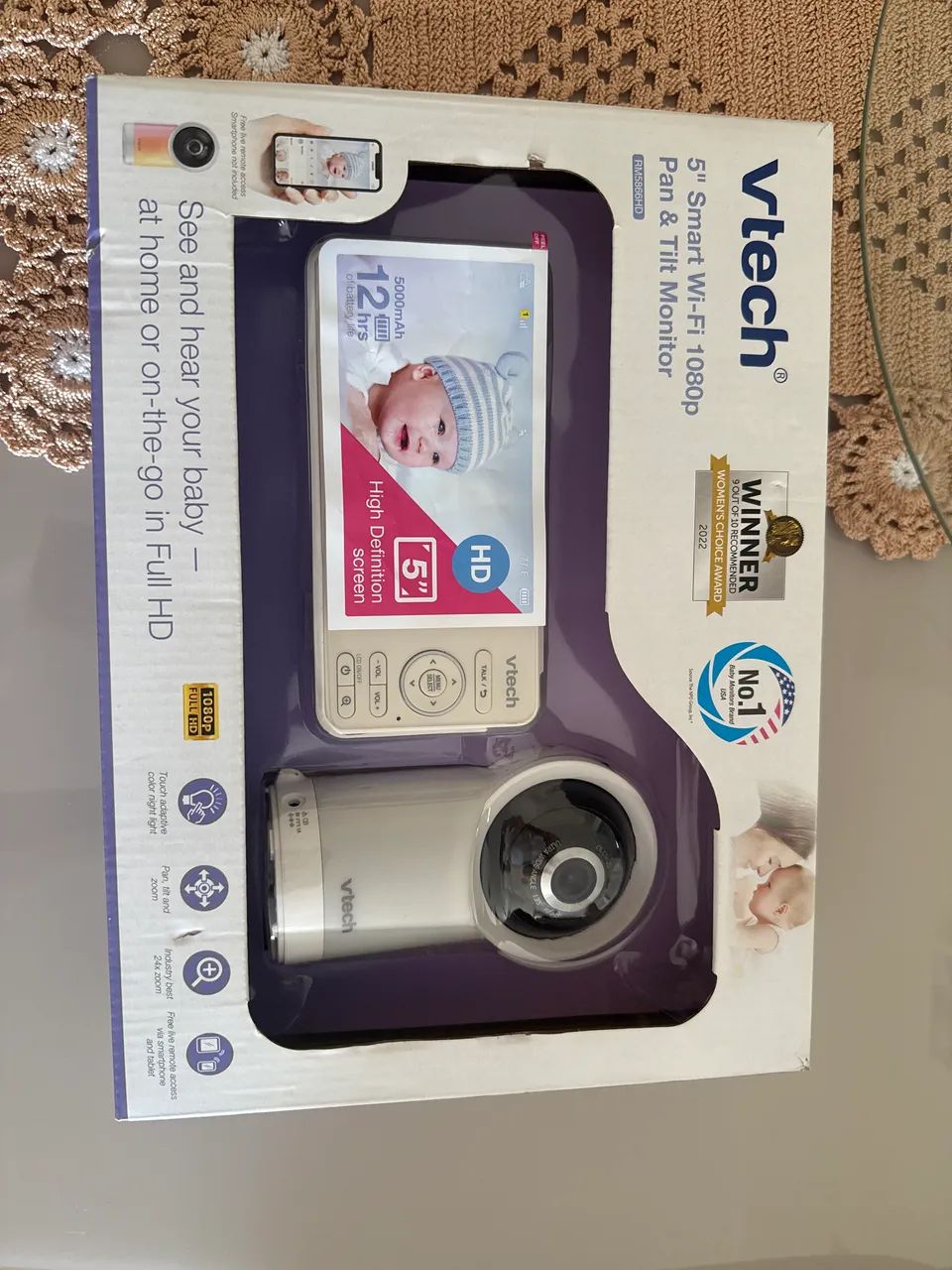 Babá eletrônica Vtech smart Wi-Fi