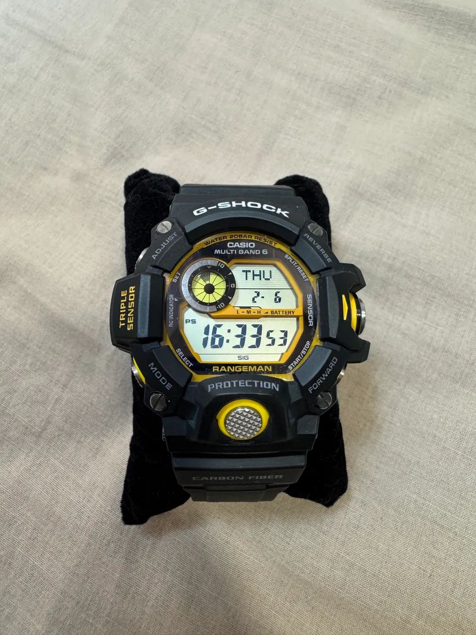 G-Shock Rangeman Japonês GW-9400YJ-1 JF - Acessórios - Boa Viagem