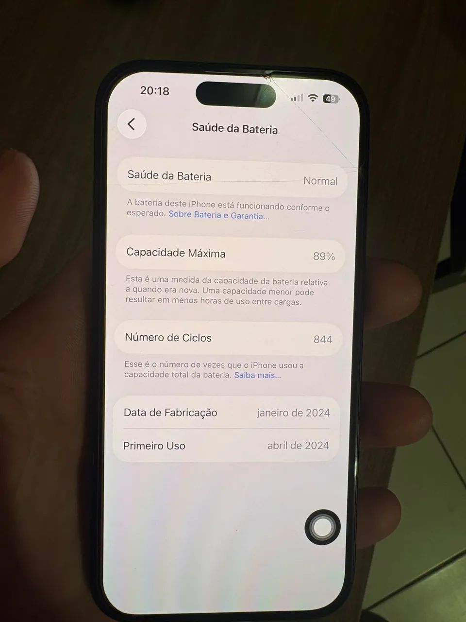 iPhone 15 128g - Preto  - Foto 4
