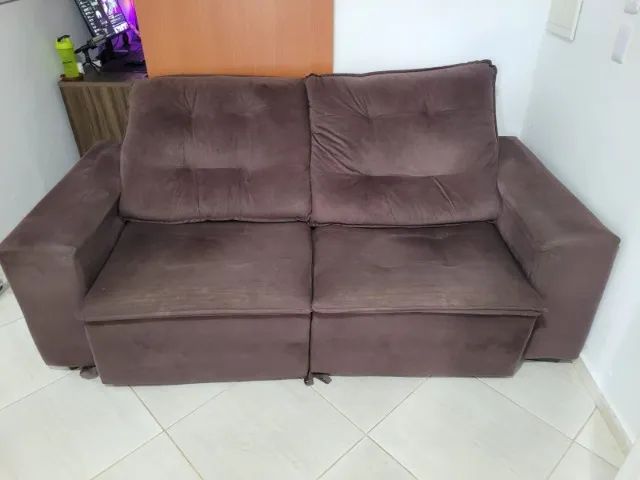 Sofá retrátil seminovo - Foto 3