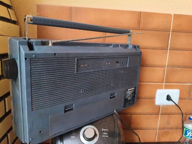 Rádio Sanyo Fm/AM Toca-Fitas - Foto 2